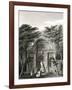 Paris, France - Chateau D'Eau, Jardin Du Luxembourg-B. Winkles-Framed Art Print