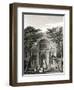 Paris, France - Chateau D'Eau, Jardin Du Luxembourg-B. Winkles-Framed Art Print