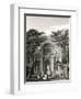 Paris, France - Chateau D'Eau, Jardin Du Luxembourg-B. Winkles-Framed Art Print