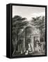 Paris, France - Chateau D'Eau, Jardin Du Luxembourg-B. Winkles-Framed Stretched Canvas