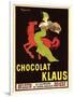 Paris, France - Chocolat Klaus Advertisement Poster-Lantern Press-Framed Art Print