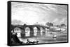 Paris, France - Choisi-Le-Roi-Fenner Sears-Framed Stretched Canvas