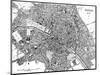 Paris, France - City Map-null-Mounted Art Print