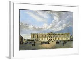 Paris, France, Colonnade Du Louvre-null-Framed Giclee Print