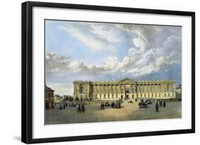 Paris, France, Colonnade Du Louvre-null-Framed Giclee Print