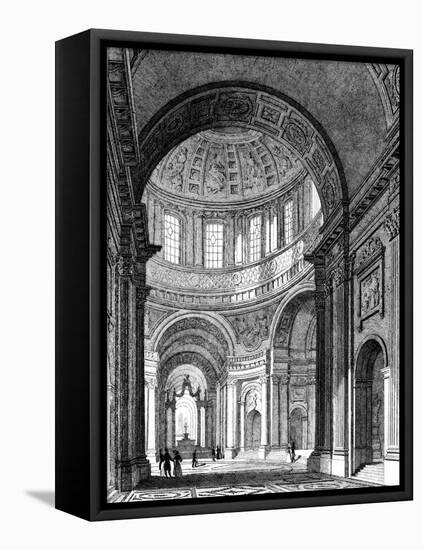 Paris, France - Dome Des Invalides-Fenner Sears-Framed Stretched Canvas