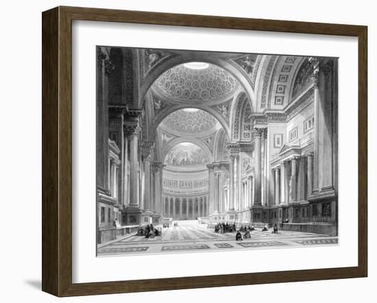 Paris, France - Eglise de La Madeleine-null-Framed Art Print