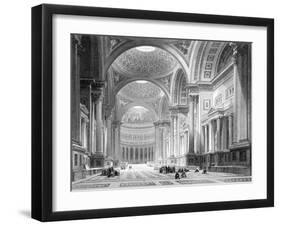 Paris, France - Eglise de La Madeleine-null-Framed Art Print