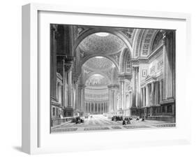 Paris, France - Eglise de La Madeleine-null-Framed Art Print