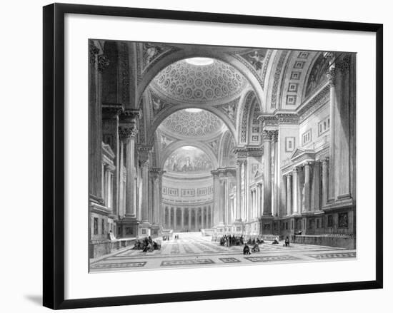 Paris, France - Eglise de La Madeleine-null-Framed Art Print