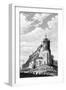 Paris, France - Eglise de Montmartre, with Semaphore-null-Framed Art Print