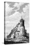 Paris, France - Eglise de Montmartre, with Semaphore-null-Stretched Canvas