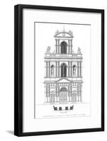 Paris, France - Eglise de Saint Gervais Et Saint Protais-null-Framed Art Print