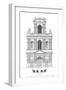 Paris, France - Eglise de Saint Gervais Et Saint Protais-null-Framed Art Print