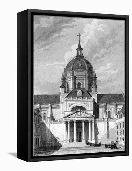 Paris, France - Eglise de Sorbonne-Fenner Sears-Framed Stretched Canvas