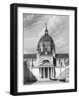 Paris, France - Eglise de Sorbonne-Fenner Sears-Framed Art Print