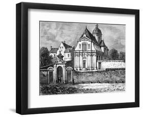 Paris, France - Eglise Des Carmes-null-Framed Art Print