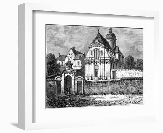 Paris, France - Eglise Des Carmes-null-Framed Art Print