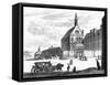 Paris, France - Eglise Des Filles Du Calvaire-Israel Sylvestre-Framed Stretched Canvas