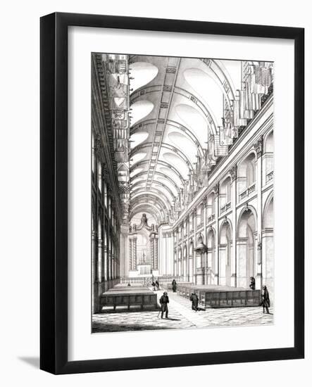 Paris, France - Eglise Des Invalides-J. Bury-Framed Art Print