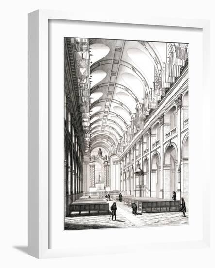 Paris, France - Eglise Des Invalides-J. Bury-Framed Art Print