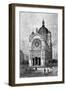 Paris, France - Eglise Saint Augustin-null-Framed Art Print