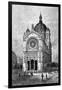 Paris, France - Eglise Saint Augustin-null-Framed Art Print