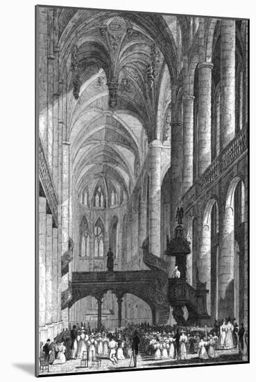 Paris, France - Eglise Saint-Etienne Du Mont-Fenner Sears-Mounted Art Print
