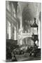 Paris, France - Eglise Saint-Etienne Du Mont-W. Wallis-Mounted Art Print