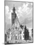 Paris, France - Eglise Saint-Etienne Du Mont-null-Mounted Art Print