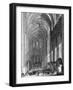 Paris, France - Eglise Saint Eustache-Fenner Sears-Framed Art Print