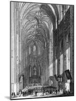 Paris, France - Eglise Saint Eustache-Fenner Sears-Mounted Art Print