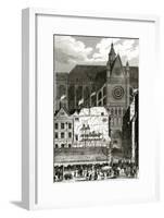 Paris, France - Eglise Saint Eustache-J. Havell-Framed Art Print