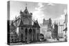 Paris, France - Eglise Saint Germain L'Auxerrois-J. Redaway-Stretched Canvas