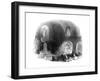 Paris, France - Eglise Saint Roch-null-Framed Giclee Print