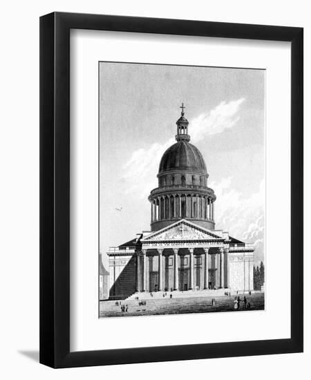 Paris, France - Eglise Sainte-Genevieve-J. Tingle-Framed Art Print