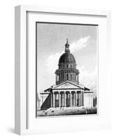 Paris, France - Eglise Sainte-Genevieve-J. Tingle-Framed Art Print