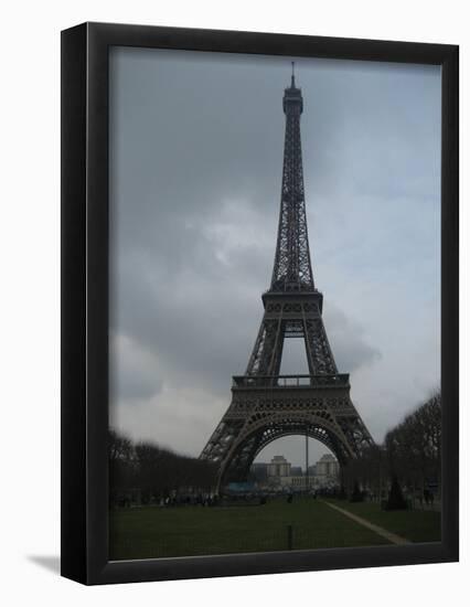 Paris, France (Eiffel Tower) Art Poster Print-null-Framed Poster