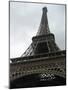 Paris, France (Eiffel Tower, From Below) Art Poster Print-null-Mounted Poster