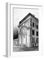 Paris, France - Facade de La Chapelle Du College Grandmont-H. Thipiat-Framed Art Print