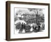 Paris, France - Fetes in Place de La Concorde-null-Framed Art Print