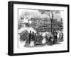 Paris, France - Fetes in Place de La Concorde-null-Framed Art Print