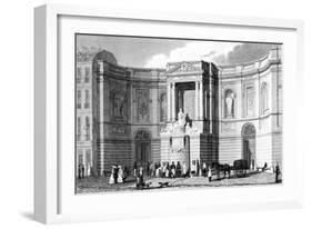 Paris, France - Fontaine de Grenelle-J. Romney-Framed Art Print