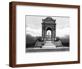 Paris, France - Fontaine Des Innocents-J. Chapman-Framed Art Print