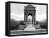 Paris, France - Fontaine Des Innocents-J. Chapman-Framed Stretched Canvas