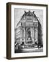 Paris, France - Fontaine Saint-Michel-null-Framed Art Print