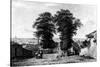 Paris, France - General View from Menilmontant-Fred Nash-Stretched Canvas