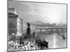 Paris, France - General View from West Paris-J.t. Willmore-Mounted Art Print