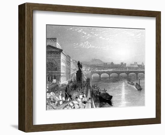 Paris, France - General View from West Paris-J.t. Willmore-Framed Art Print