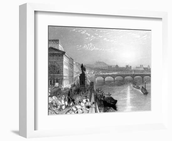 Paris, France - General View from West Paris-J.t. Willmore-Framed Art Print